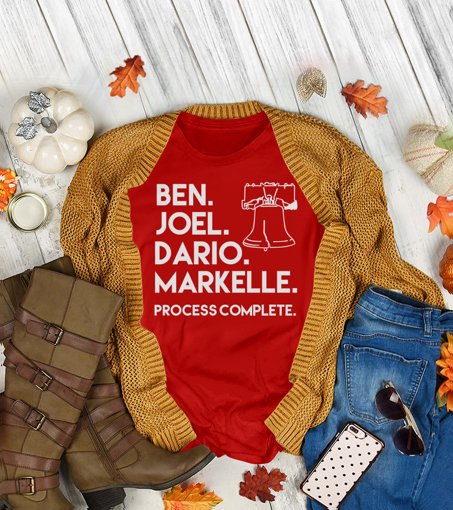 Ben Joel Dario Markelle Process Complete with Liberty Bell T-Shirt