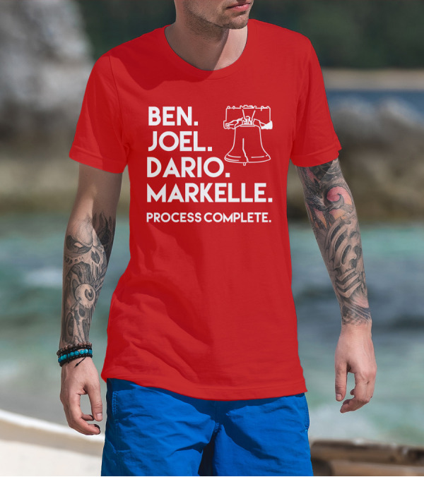 Ben Joel Dario Markelle Process Complete With Liberty Bell T-Shirt
