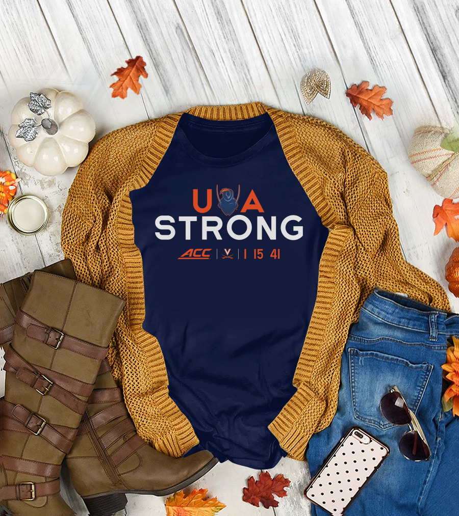 UVA Strong ACC Cavaliers 1 15 41 T-Shirt