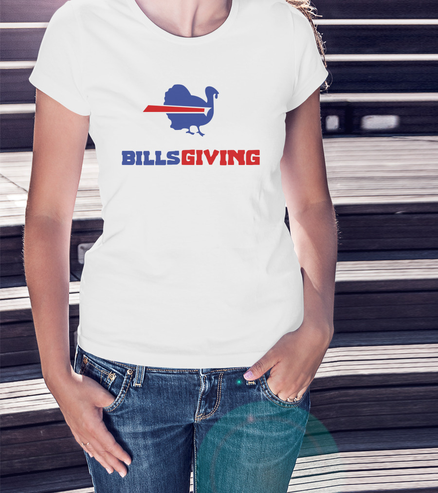 Billsgiving Buffalo Football Turkey T-Shirt