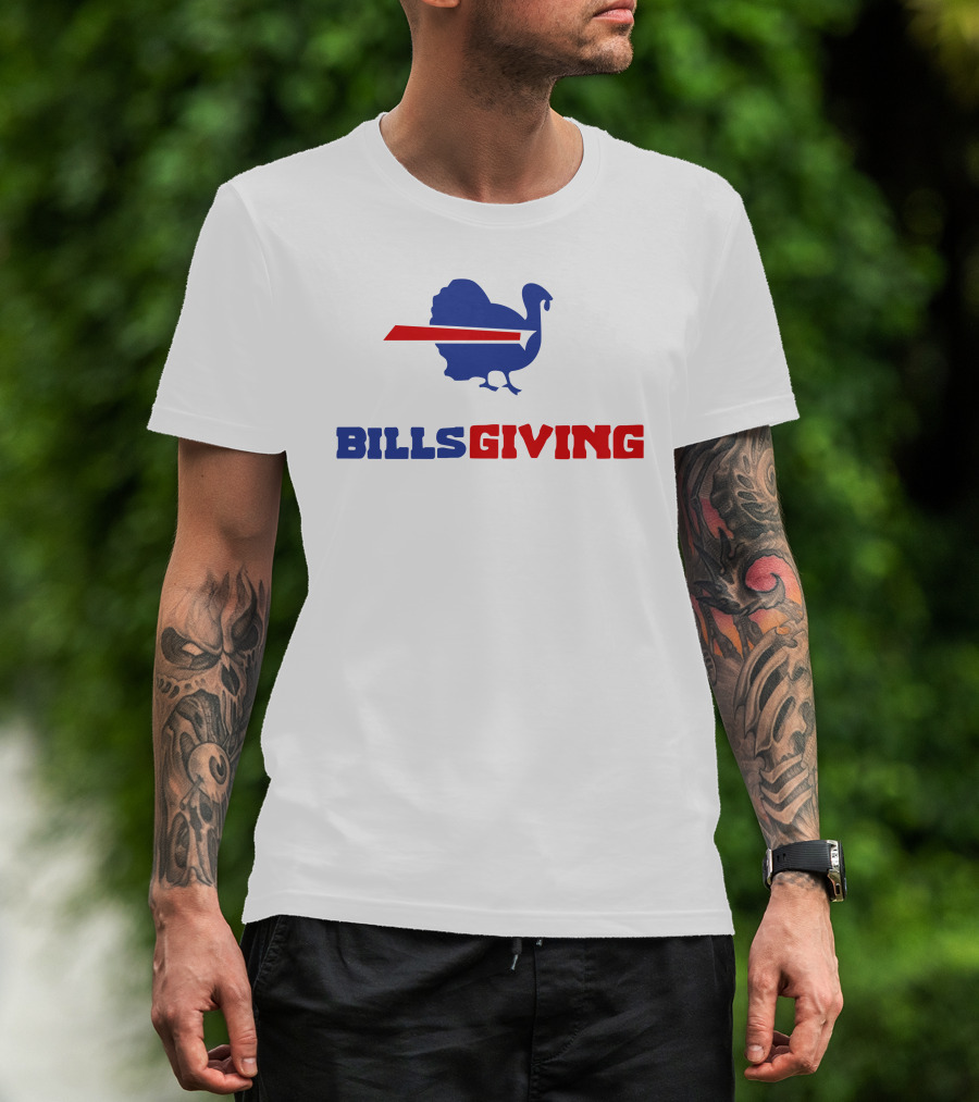 Billsgiving Buffalo Football Turkey T-Shirt