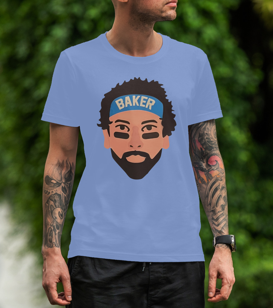 Baker Mayfield Face Headband Iconic T-Shirt