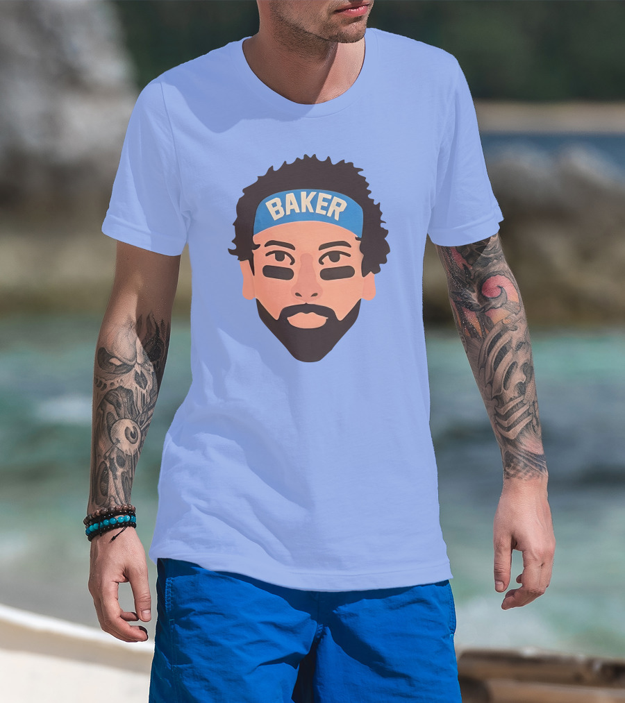 Baker Mayfield Face Headband Iconic T-Shirt
