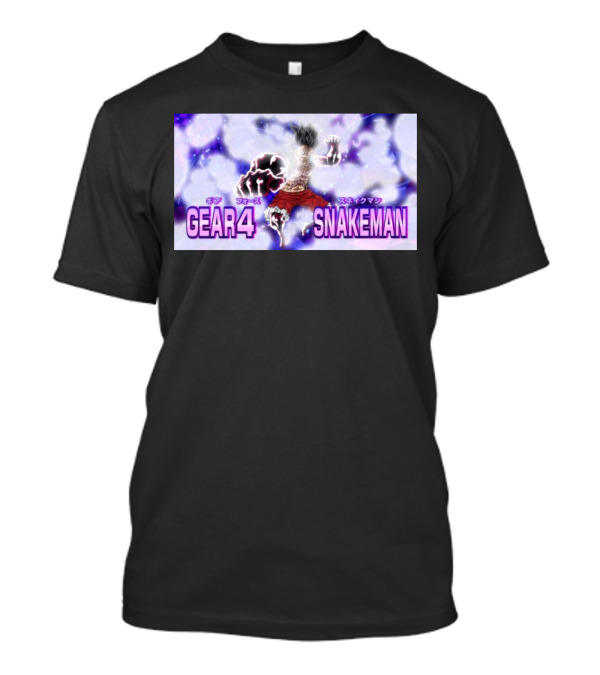 Gear 4 Snakeman Power Anime Character Luffy T-Shirt