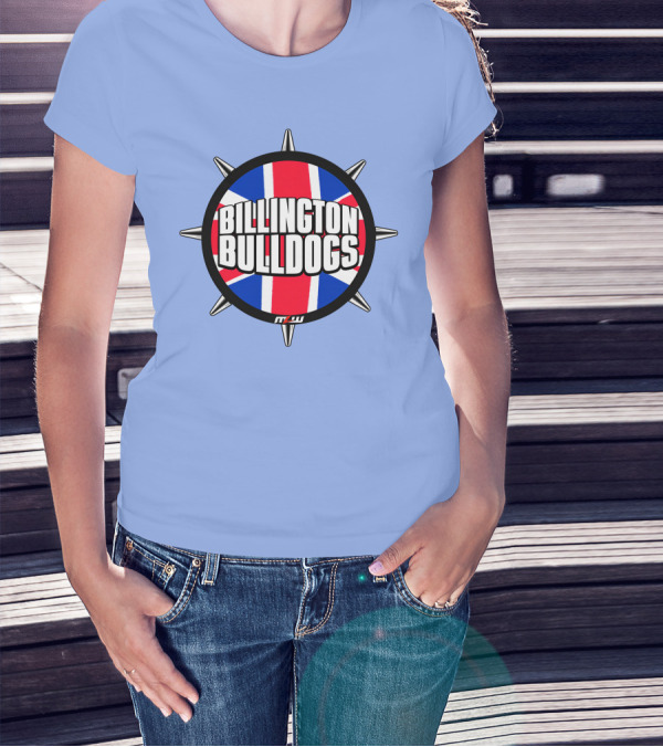 Billington Bulldogs Union Jack Spiked Emblem T-Shirt
