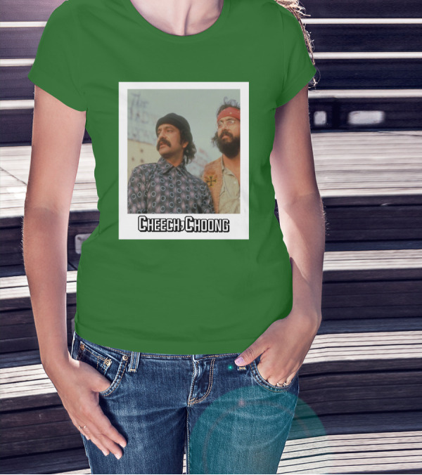 Cheech And Chong Retro Movie Duo Mikey Banker T-Shirt
