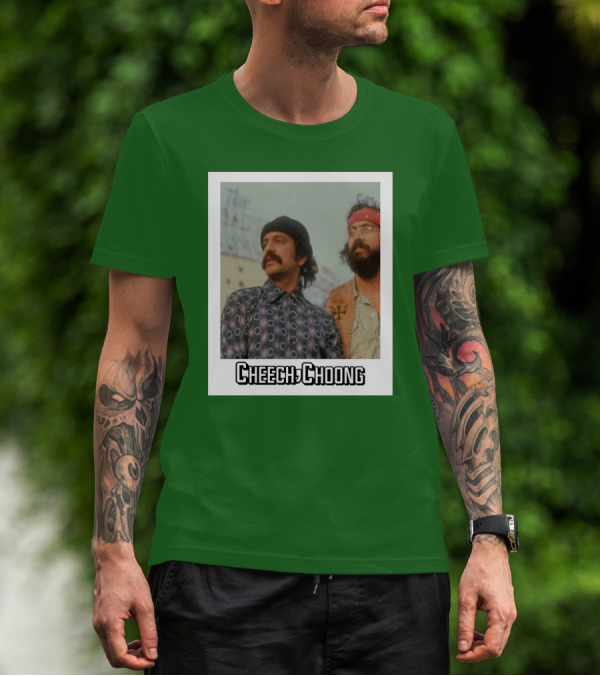 Cheech And Chong Retro Movie Duo Mikey Banker T-Shirt