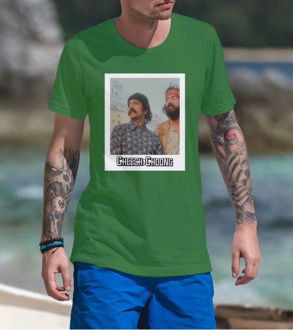 Cheech And Chong Retro Movie Duo Mikey Banker T-Shirt