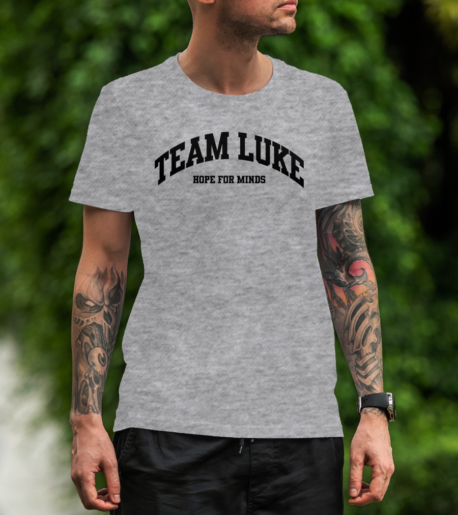 Tim Siegel Team Luke Hope For Minds T-Shirt