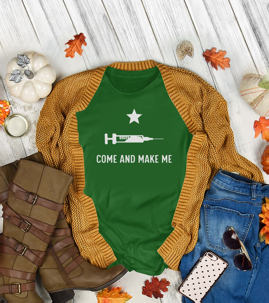 Thatdumbgiraffe Come And Make Me Star Syringe T-Shirt