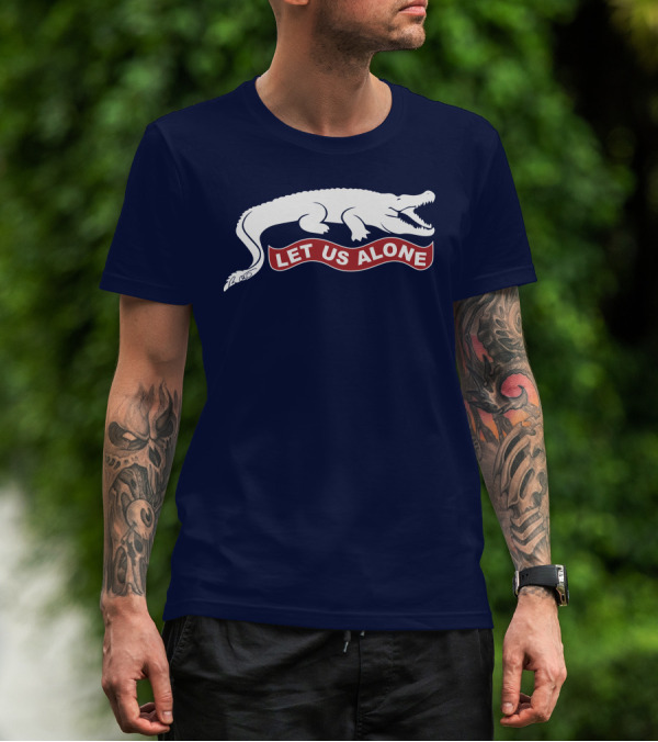 Crocodile Let Us Alone T-Shirt