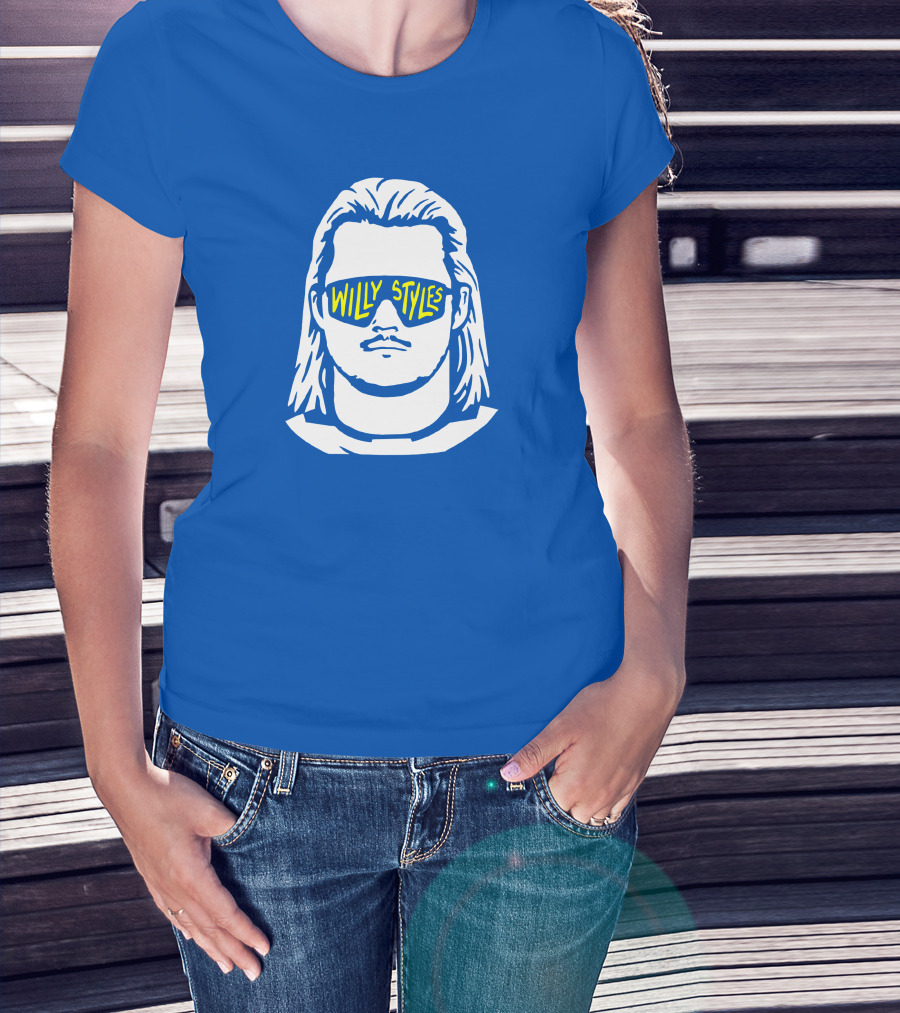 Futuremrsmarner Willy Styles Retro Sunglasses T-Shirt