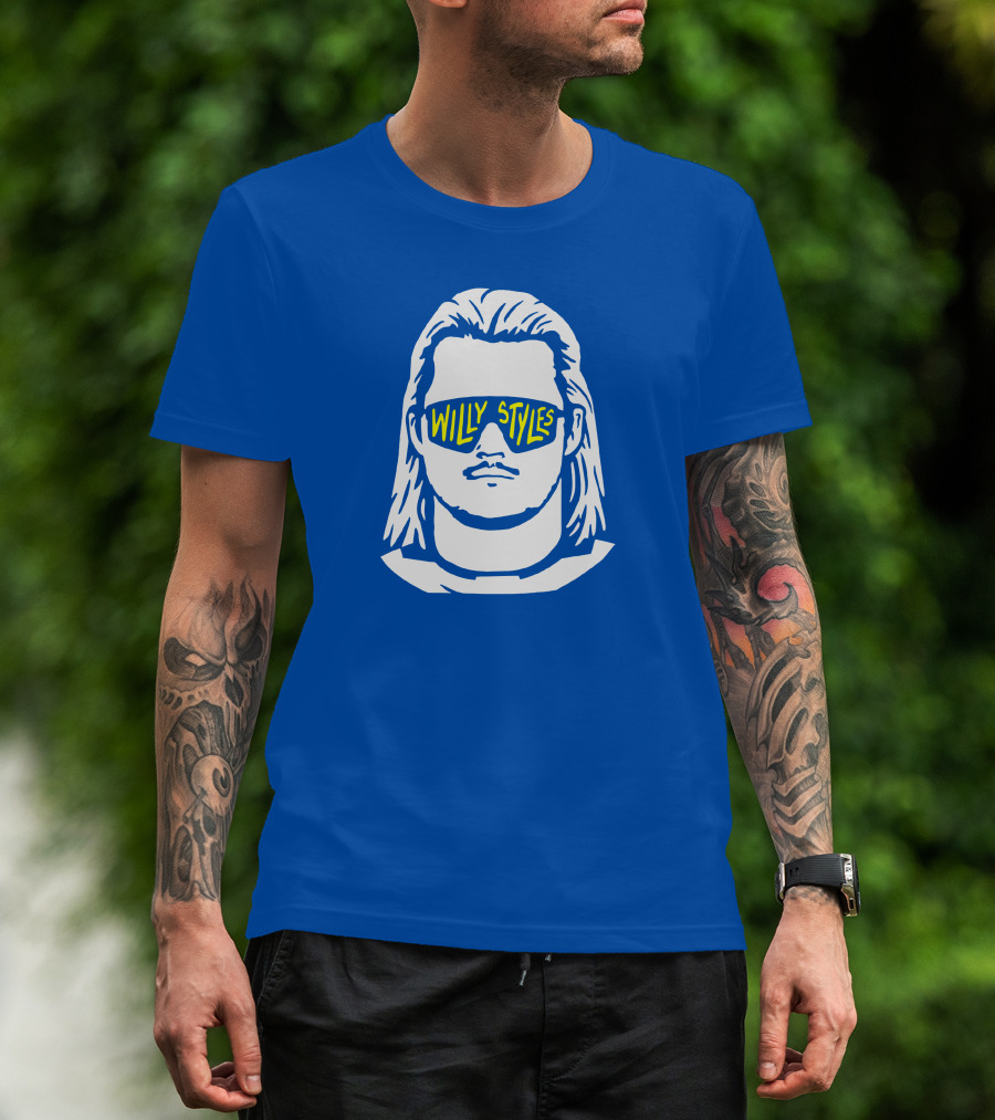 Futuremrsmarner Willy Styles Retro Sunglasses T-Shirt