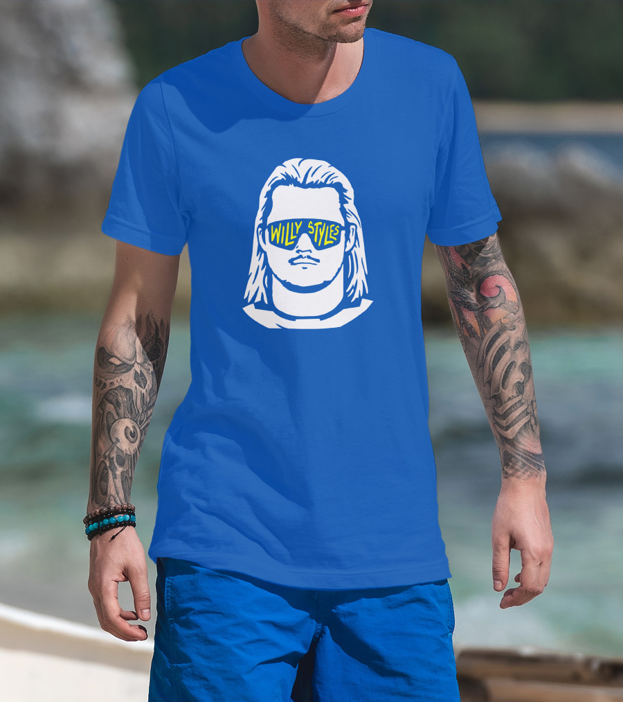 Futuremrsmarner Willy Styles Retro Sunglasses T-Shirt