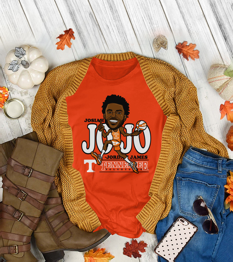 Josiah Jordan James JoJo Tennessee Volunteers Basketball T-Shirt