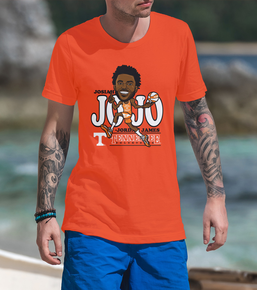 Josiah Jordan James JoJo Tennessee Volunteers Basketball T-Shirt