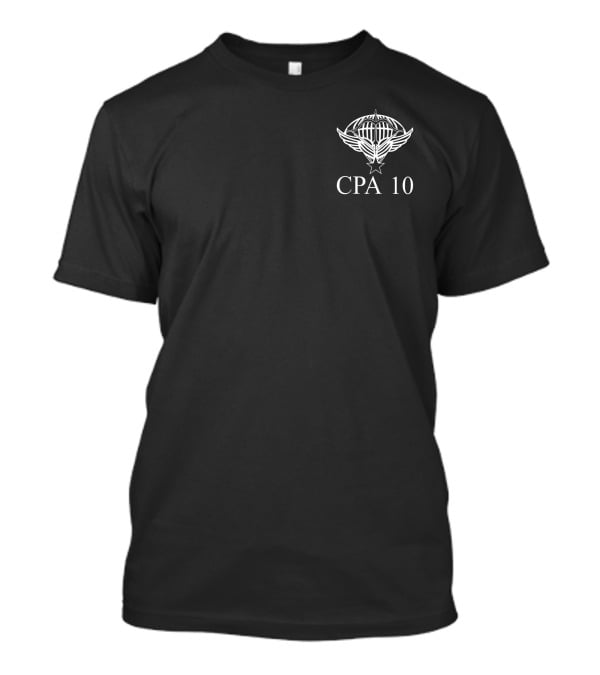 CPA 10 Parachute Emblem Sam Street Macron Cpa T-Shirt