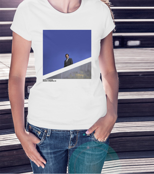The Office Safety Training Season 3 Episode 20 Michael Scott Rooftop Scene T-Shirt