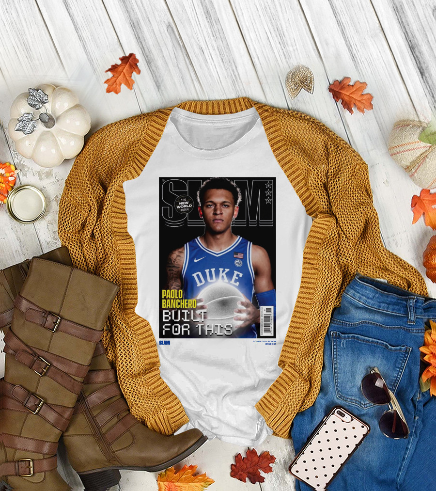 SLAM New World Issue Paolo Banchero Duke Built For This Issue 235 T-Shirt