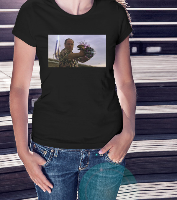 Tony Soprano Halo Needler Fusion T-Shirt