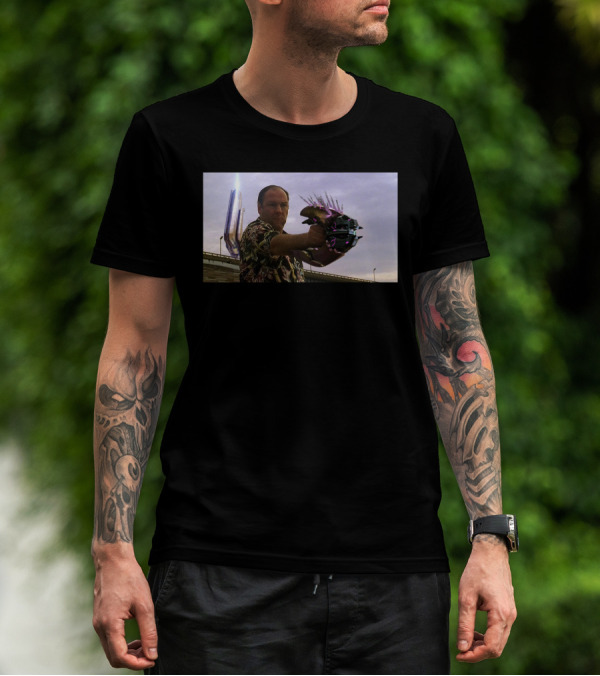 Tony Soprano Halo Needler Fusion T-Shirt