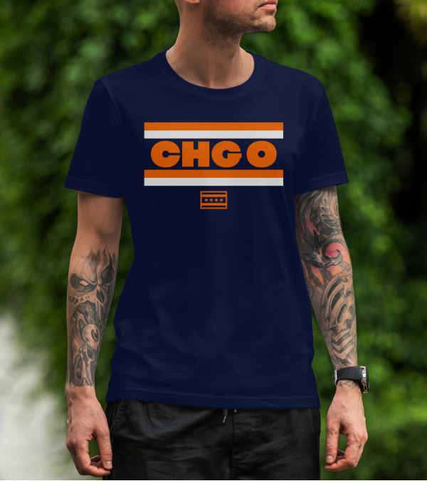 Chgo Bears Brenda Webber Chicago Stripes Stars T-Shirt