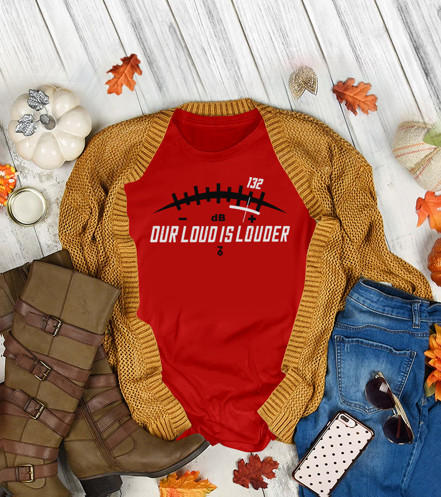 Sevensixapparel Our Loud Is Louder dB 132 T-Shirt