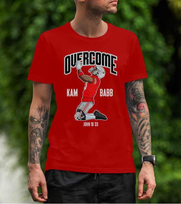 OVERCOME Kam Babb John 16 33 T-Shirt