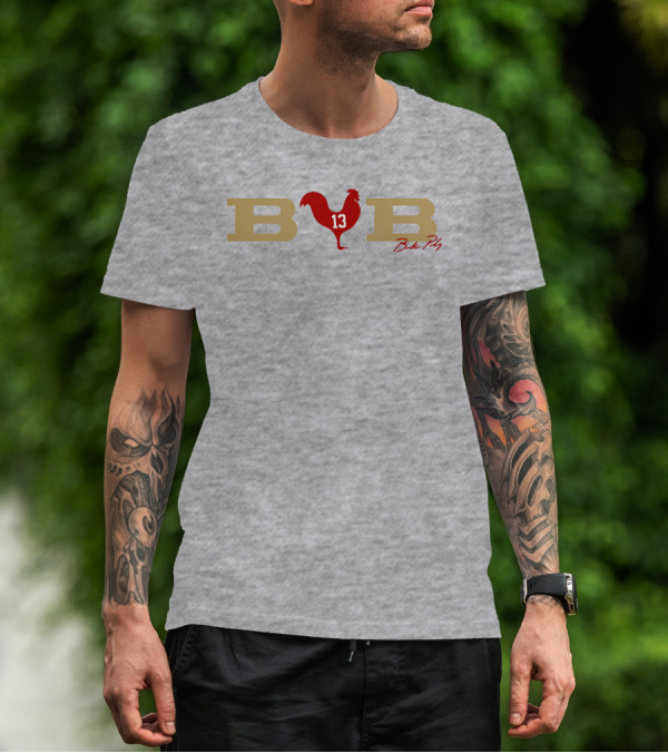 Bcb 13 Brock Purdy Rooster T-Shirt