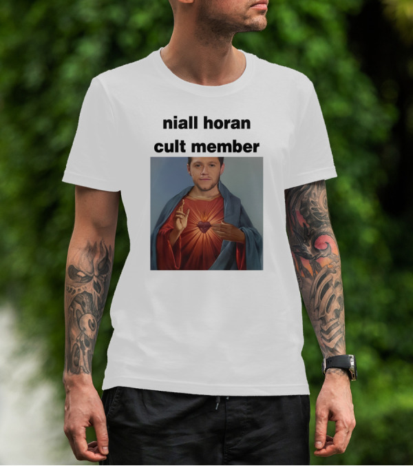 Niall Horan Cult Member Religious Icon T-Shirt