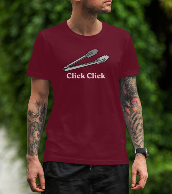 Middleclassfancy Click Click Tongs T-Shirt