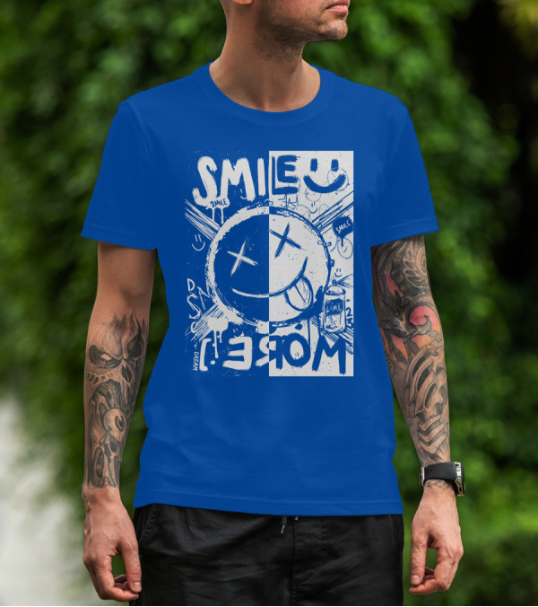 Dream Merch Smile More Smile Drink Lime T-Shirt