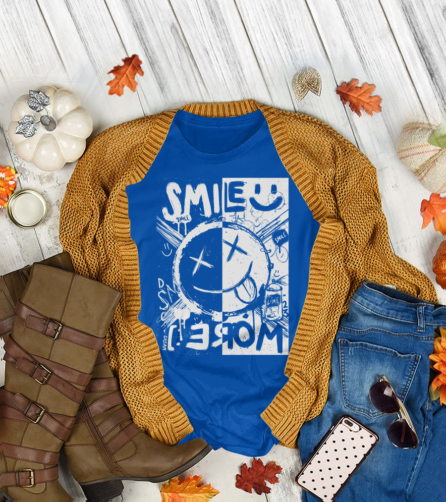 Dream Merch Smile More Smile Drink Lime T-Shirt