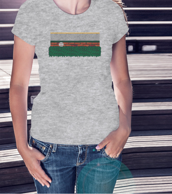 Obvious Basket Ball Fence Court T-Shirt