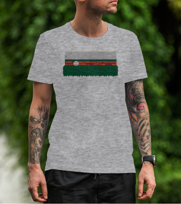 Obvious Basket Ball Fence Court T-Shirt