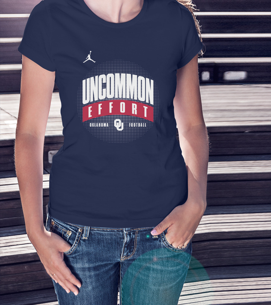 Uncommon Effort Oklahoma Football OU Jordan Brand T-Shirt