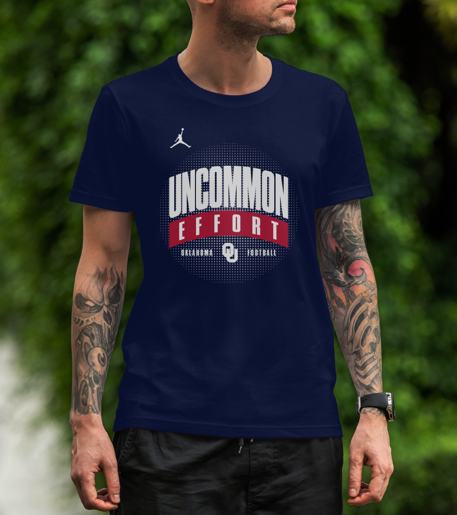 Uncommon Effort Oklahoma Football OU Jordan Brand T-Shirt