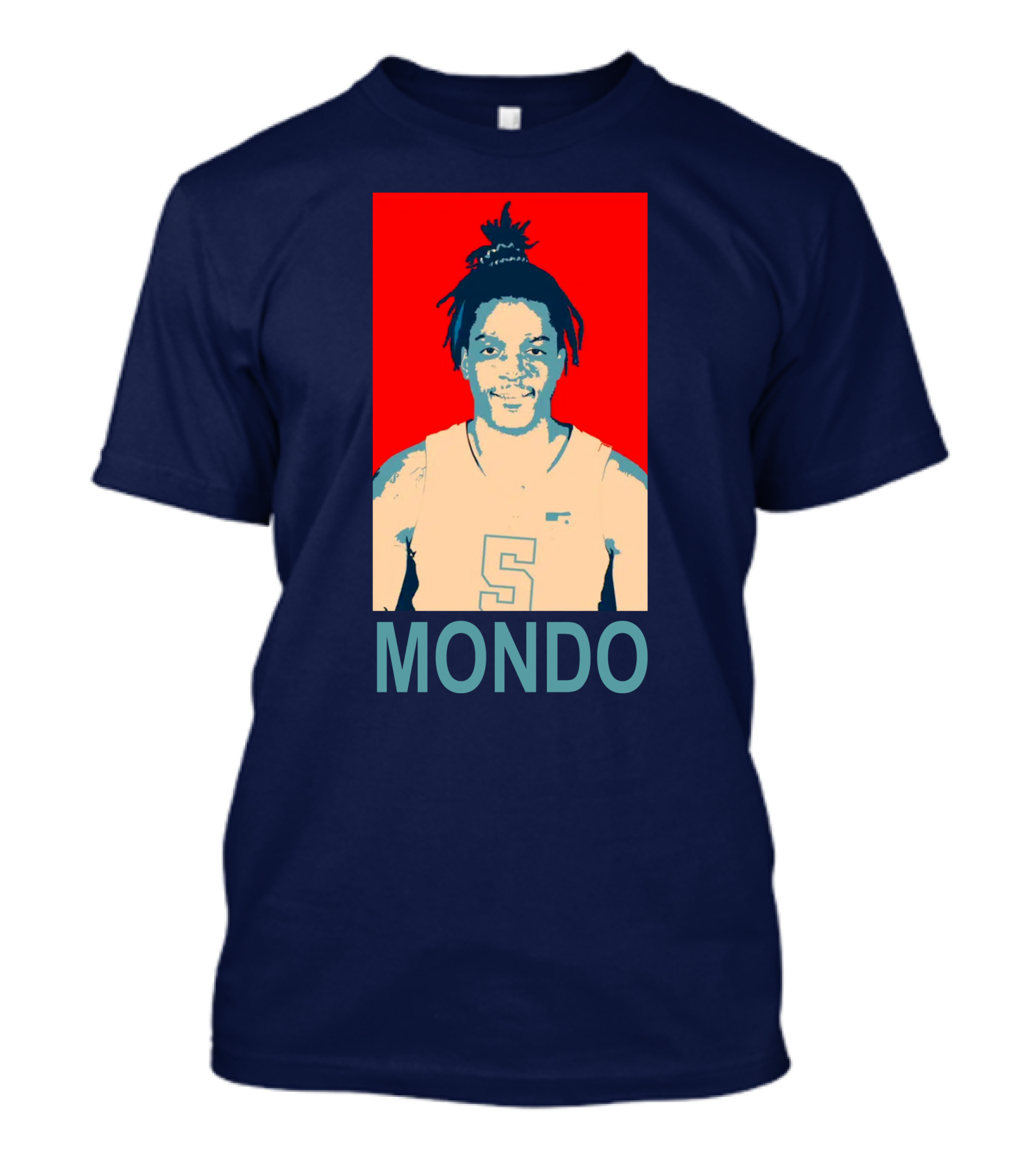 Mondo Basketball Number 5 T-Shirt