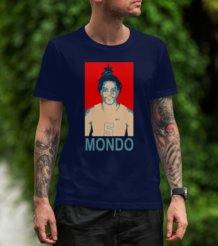 Mondo Basketball Number 5 T-Shirt