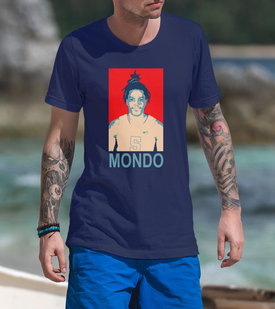Mondo Basketball Number 5 T-Shirt