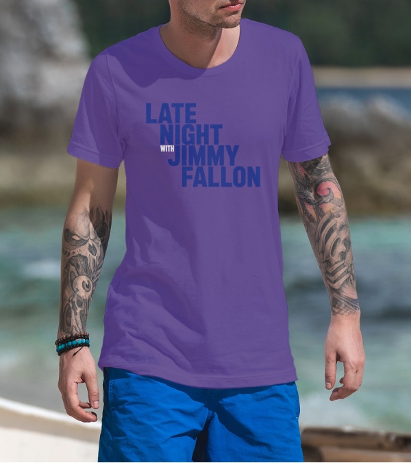 Late Night With Jimmy Fallon Mike Shoemaker T-Shirt