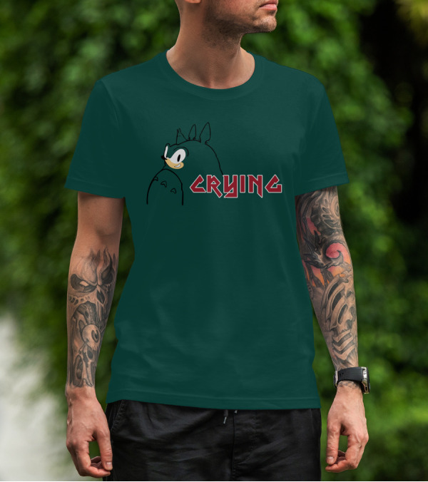 Crying My Neighbor Hedgehog Eddie T-Shirt
