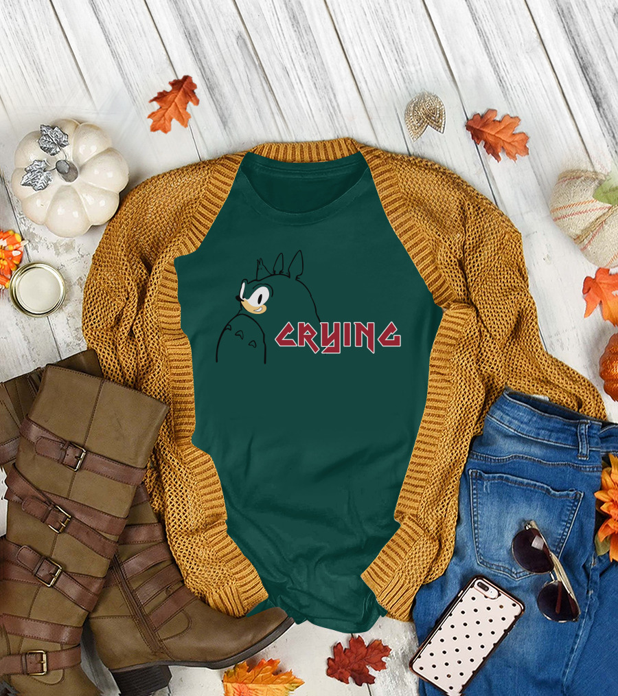 Crying My Neighbor Hedgehog Eddie T-Shirt