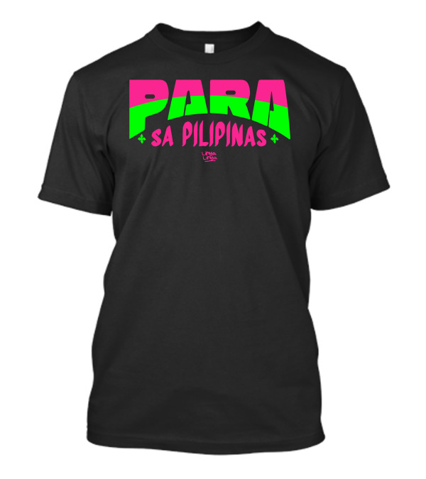 PARA SA PILIPINAS Linya-Linya T-Shirt