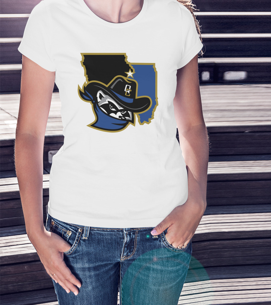 Quad Cities River Bandits Midwest League Baseball Logo 22 T-Shirt
