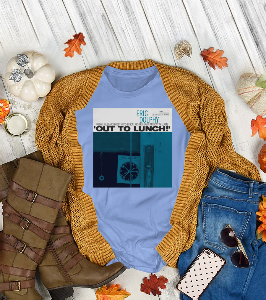 Blue Note Records Eric Dolphy Freddie Hubbard Bobby Hutcherson Richard Davis Anthony Williams Out to Lunch T-Shirt