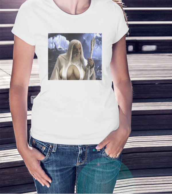 Raw Paw Merch Gandalf's Big Naturals Wizard T-Shirt