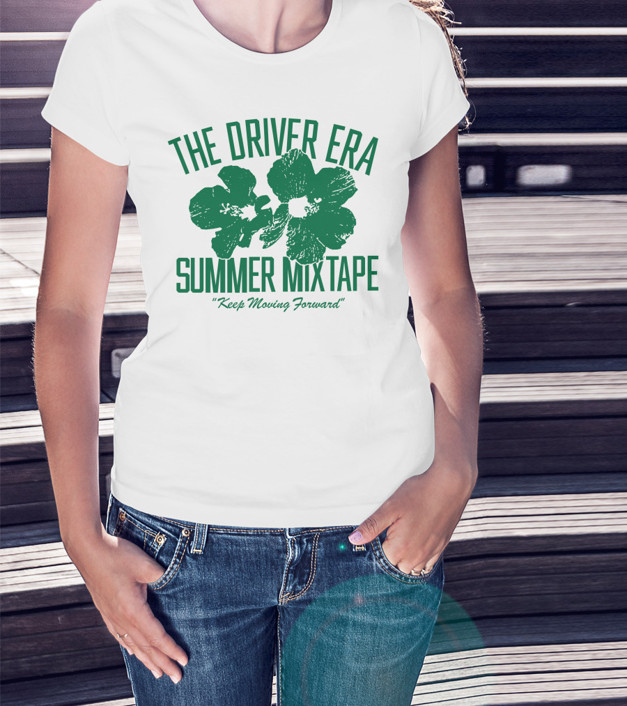 The Driver Era Summer Mixtape Keep Moving Forward Hibiscus T-Shirt