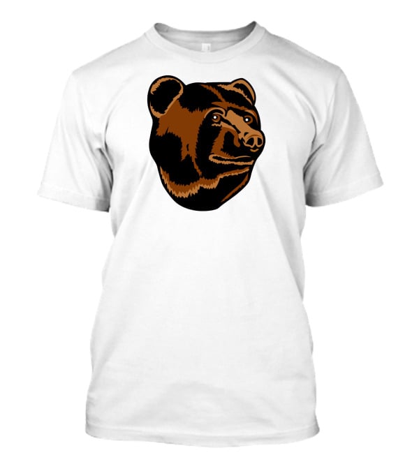 Boston Bruins Logo Bear Head T-Shirt