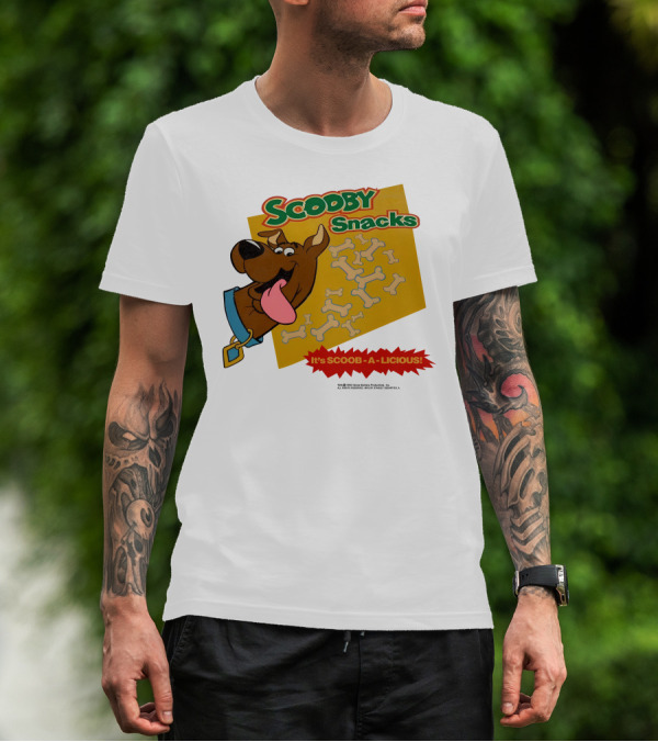 Scooby Snacks It's Scoob-A-Licious With Scooby-Doo And Bones T-Shirt
